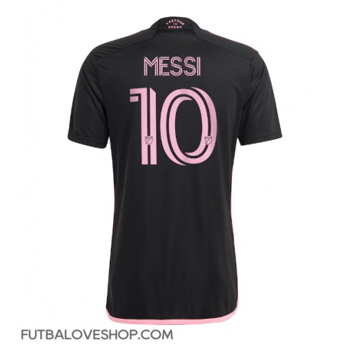 Dres Inter Miami Lionel Messi #10 Preč 2024-25 Krátky Rukáv